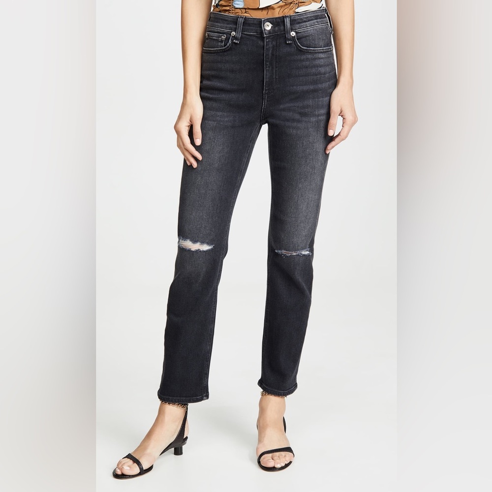 RAG & BONE NINA HIGH-RISE ANKLE CIGARETTE
